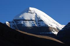 03 Mount Kailash South Face Close Up From First Pass Early Morning On Mount Kailash Inner Kora Nandi Parikrama